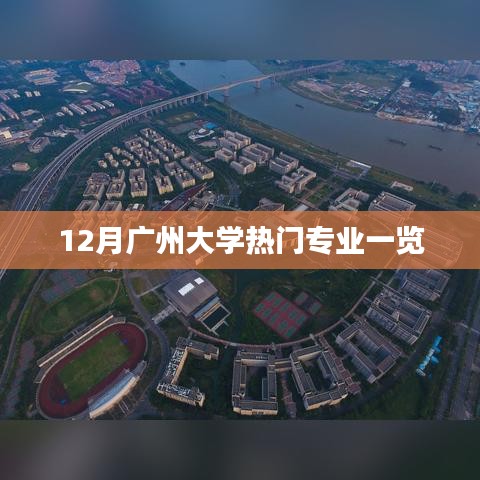 广州大学十二月热门专业概览