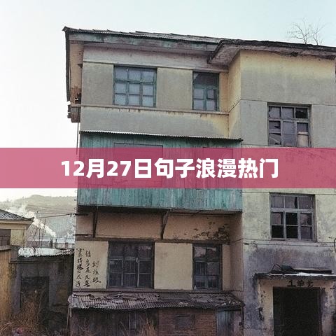 浪漫句子盛宴，精选热门，感动心灵的时刻
