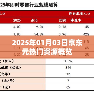 京东元热门资源概览（2025年1月3日）