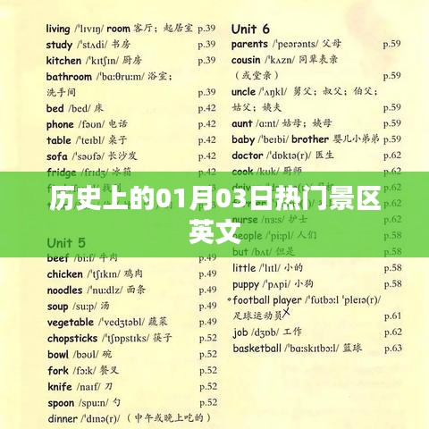 历史上的热门景区英文介绍，一月三日探访