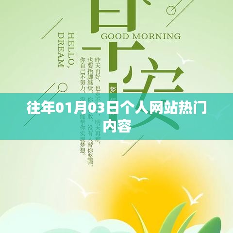 个人网站热门内容盘点（日期回顾）