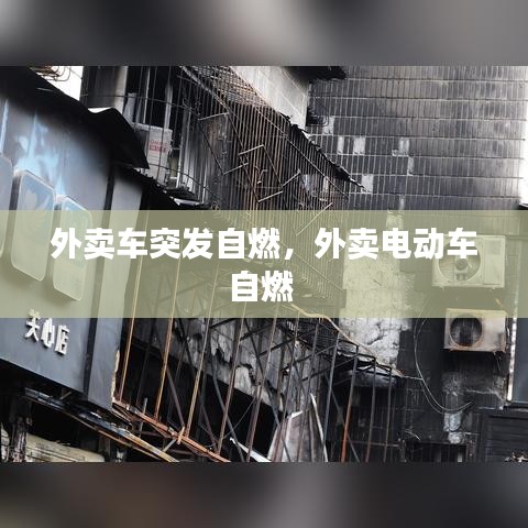 外卖车突发自燃，外卖电动车自燃 