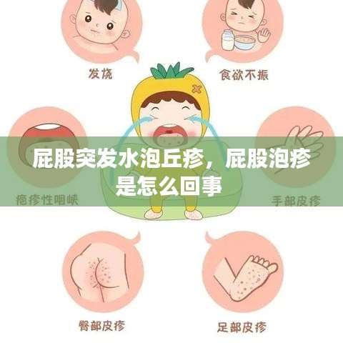 屁股突发水泡丘疹，屁股泡疹是怎么回事 