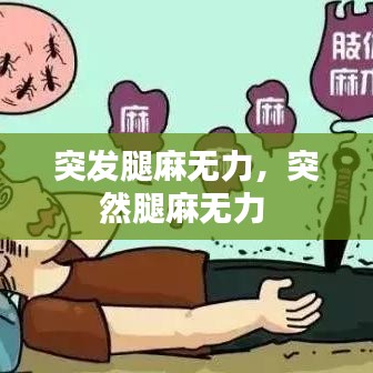 突发腿麻无力，突然腿麻无力 