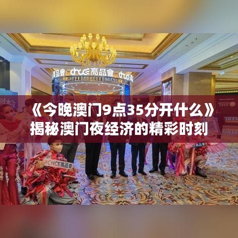 《今晚澳门9点35分开什么》揭秘澳门夜经济的精彩时刻