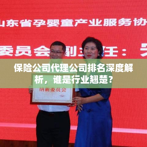 保险公司代理公司排名深度解析，谁是行业翘楚？