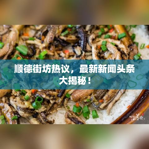 顺德街坊热议，最新新闻头条大揭秘！