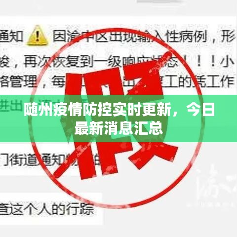 随州疫情防控实时更新，今日最新消息汇总