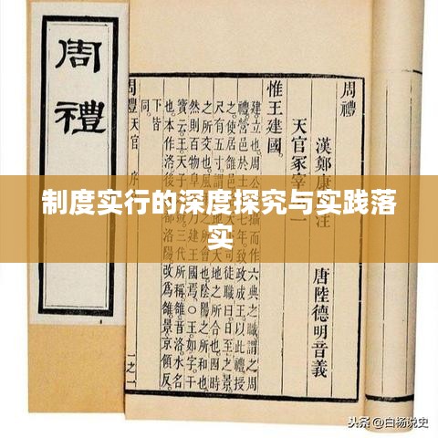 制度实行的深度探究与实践落实